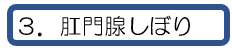 肛門腺しぼり