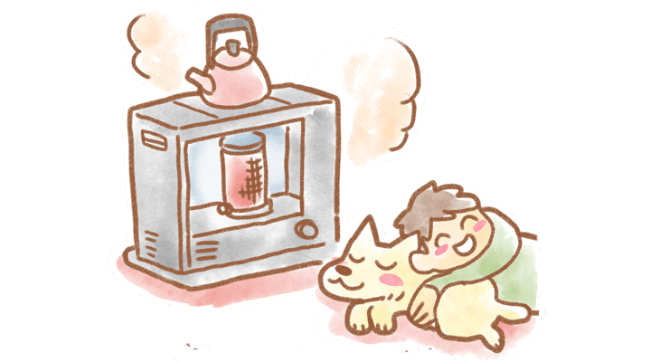 体が冷えないようにしてあげましょう