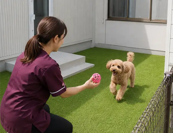 ペットホテルの様子｜アース動物病院
